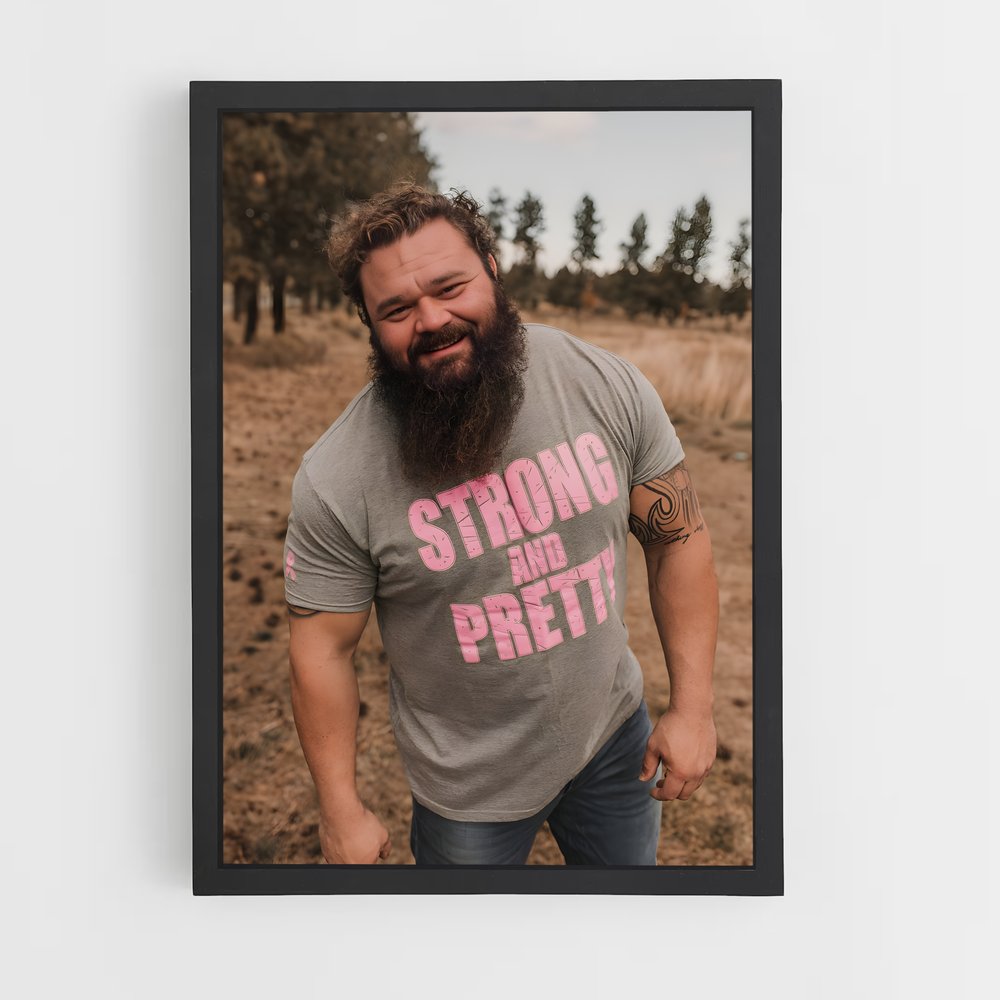 Poster Robert oberst gymnase – affiche Powerlifting (vue 2)